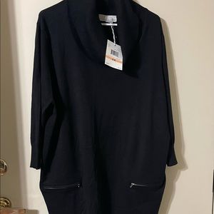 Long sweater tunic plus size